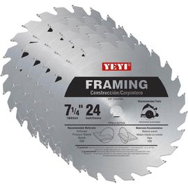Heißes Verkaufs7-1/4“ x 24T DKO TCT-Rundschreiben Sägeblatt für USA, DIY für den Schnitt des Holzes zu vermarkten