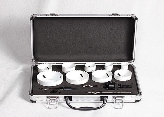 Hölzernes/Plastikbi-Metall 2 Zoll Loch sah Satz 51mm 57mm 64mm mit Aluminiumfall