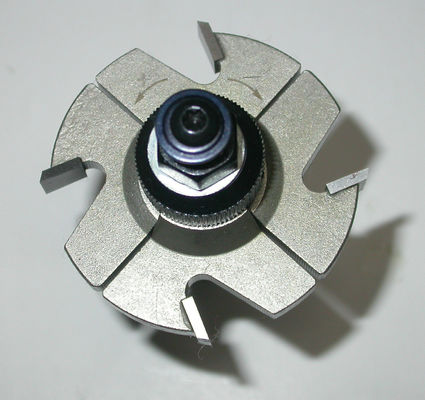 Schwermetall-justierbares kerbendes Stückchen CNC mit veränderbaren Messer CNC-Fräser-Stückchen (keine Unterlegscheiben benötigt)