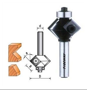 HV-CNC Router-Bit mit umkehrbare Messer, mit Mikro Korn Wolframcarbid-Tipps