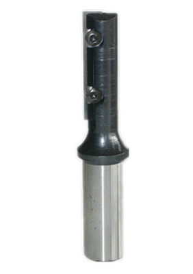 Gerade CNC-Fräserstückchen mit umschaltbaren Messern (eine Flöte)