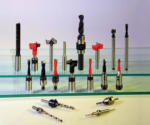 Kohlenstoffstahl-dauerhafte langweilige Werkzeuge Punkt TCT-Bohrer Brad-Punktes V mit Wärmebehandlung