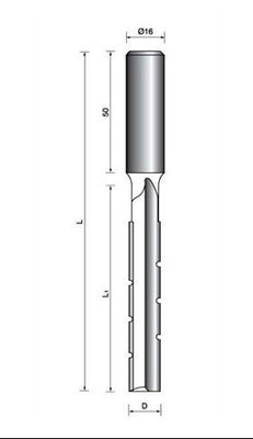 Kundenspezifische mikro- Kornhartmetallschneiden, die TCT-Bohrer (16MM, verzapfen Schaft)