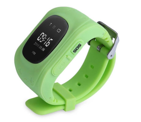 Verfolger Q50 GPS scherzt GPS-Smart Watch-Silikon Armbanduhr